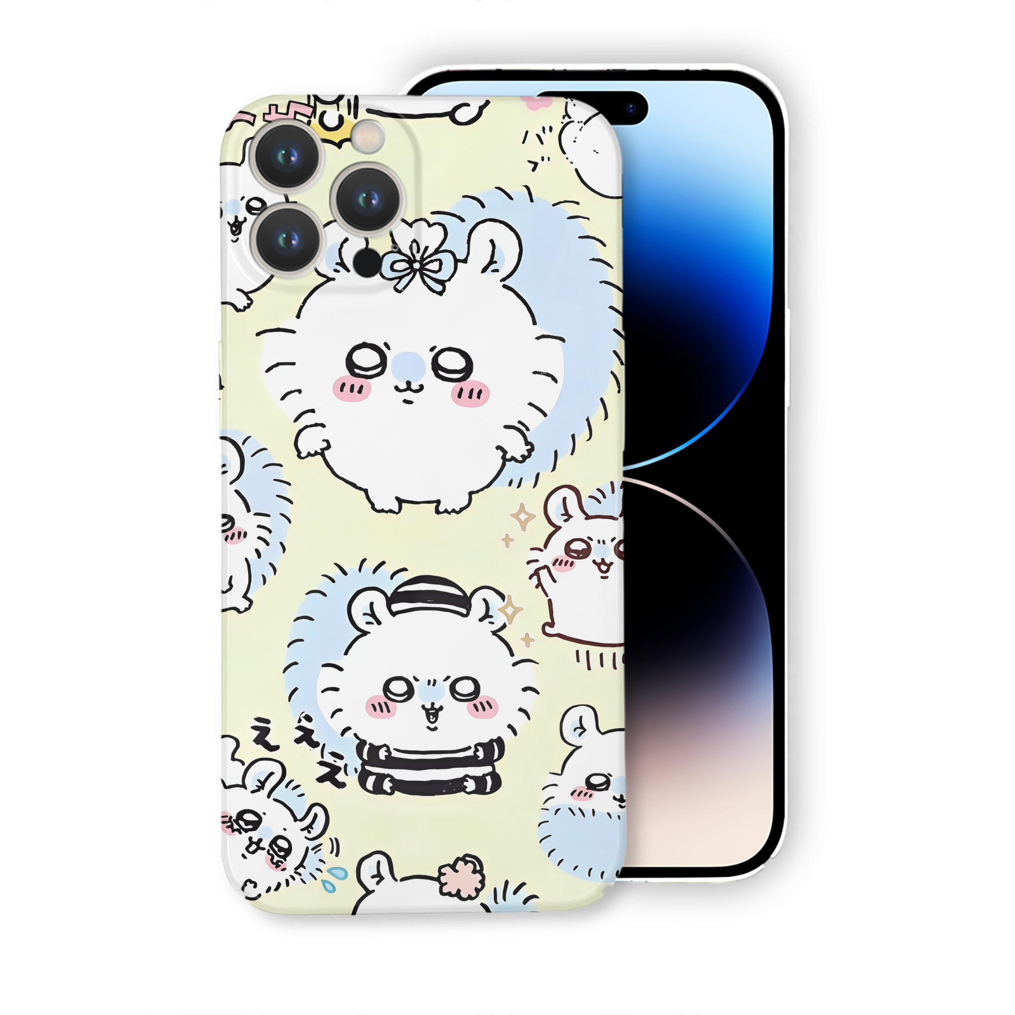 （画像用） ちいかわ Chii-kawa 【iPhone 14シリーズ対応】ハードケース